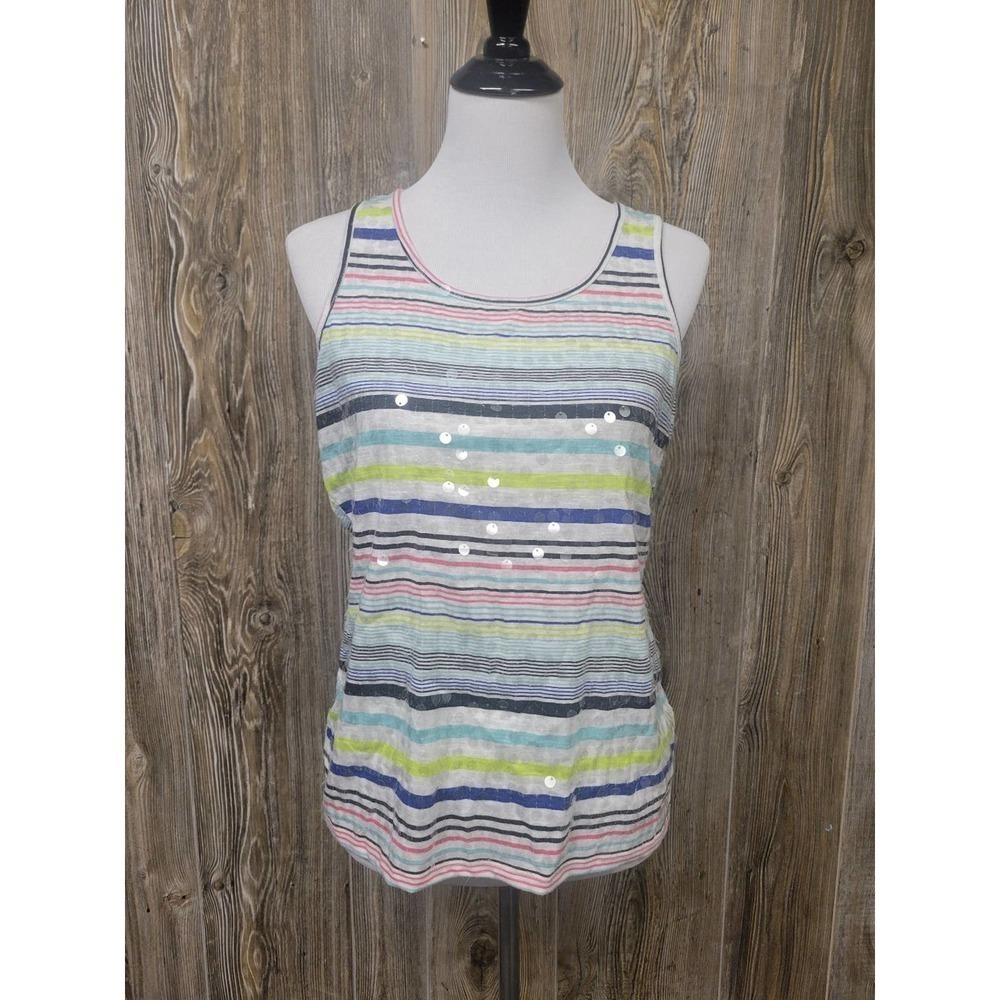 Sequin Tank top large Charlotte Russe
